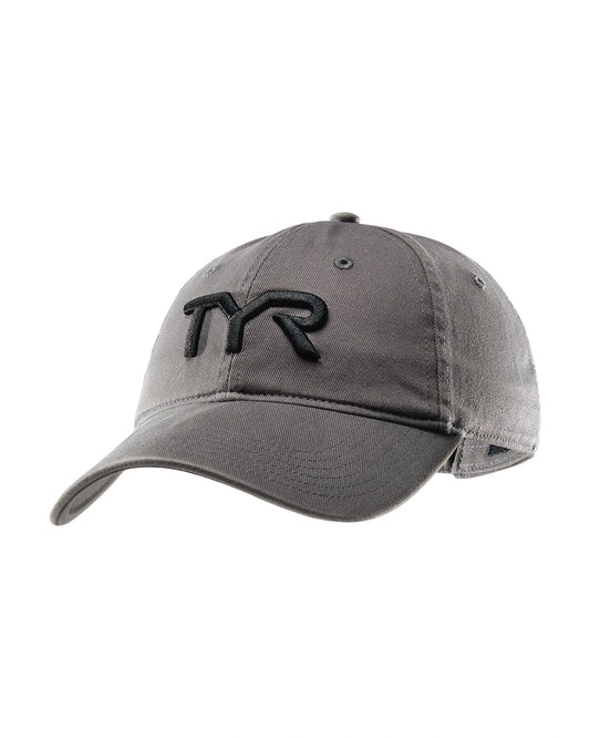 TYR LOGO ADJUSTABLE CAP - 029 Gray/Black